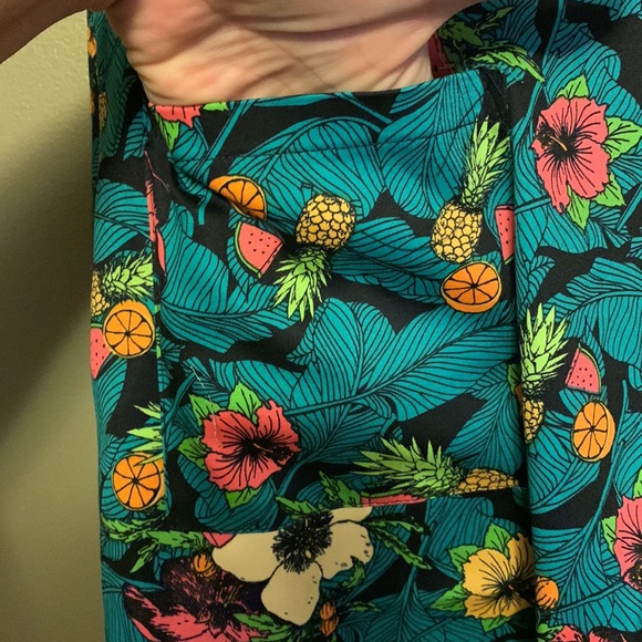 Tropical Skirt w Pockets - Picture 3 of 5